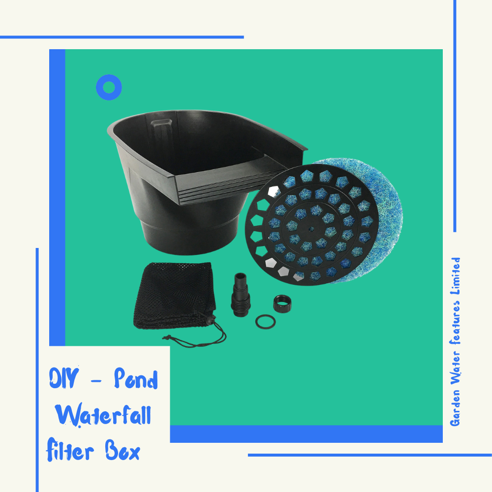 DIY - Pond Waterfall Filter Box - WaterFeature.Shop