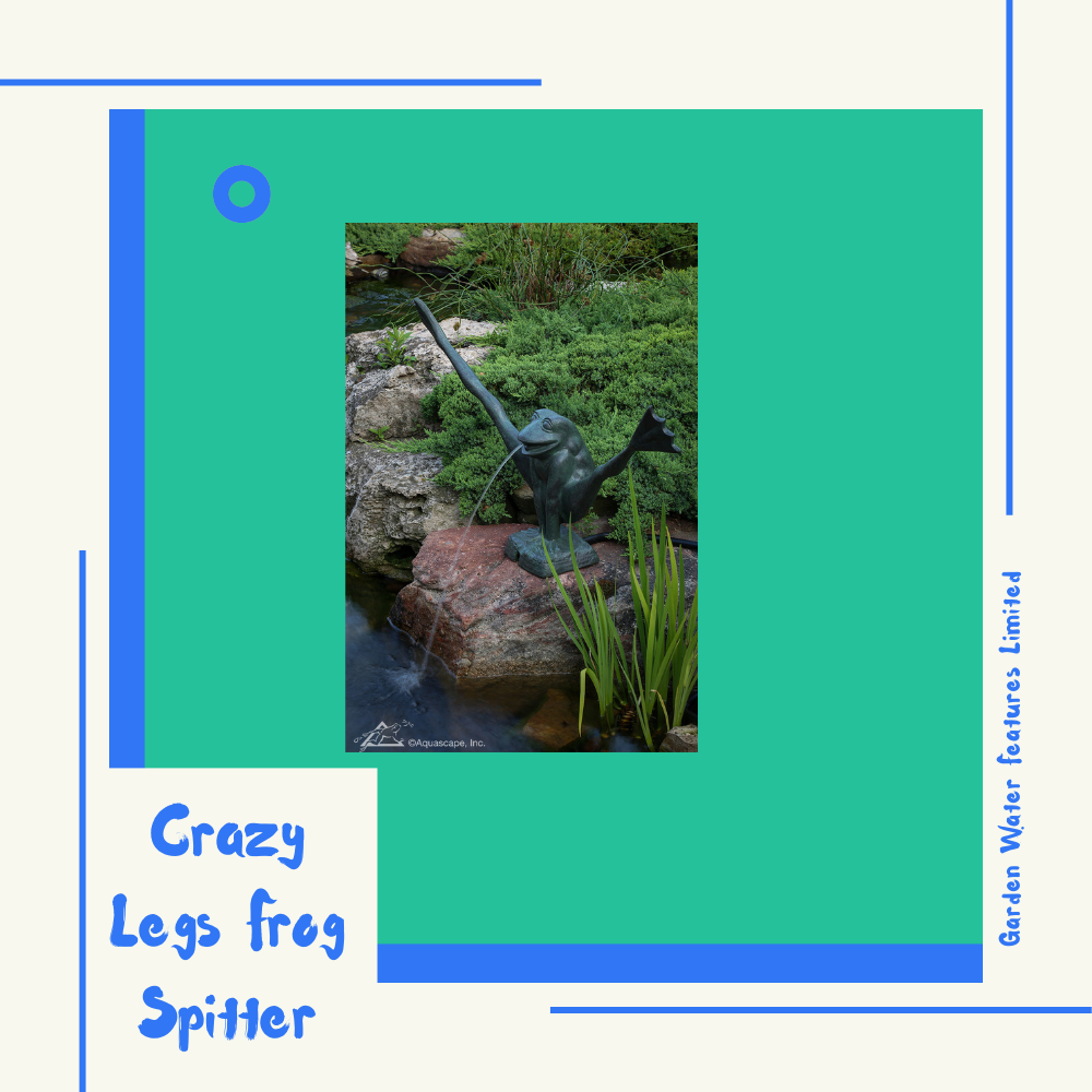 Crazy Legs Frog Spitter - WaterFeature.Shop