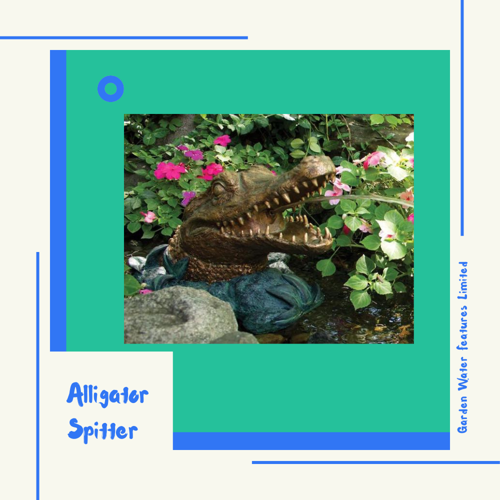Alligator Spitter - WaterFeature.Shop