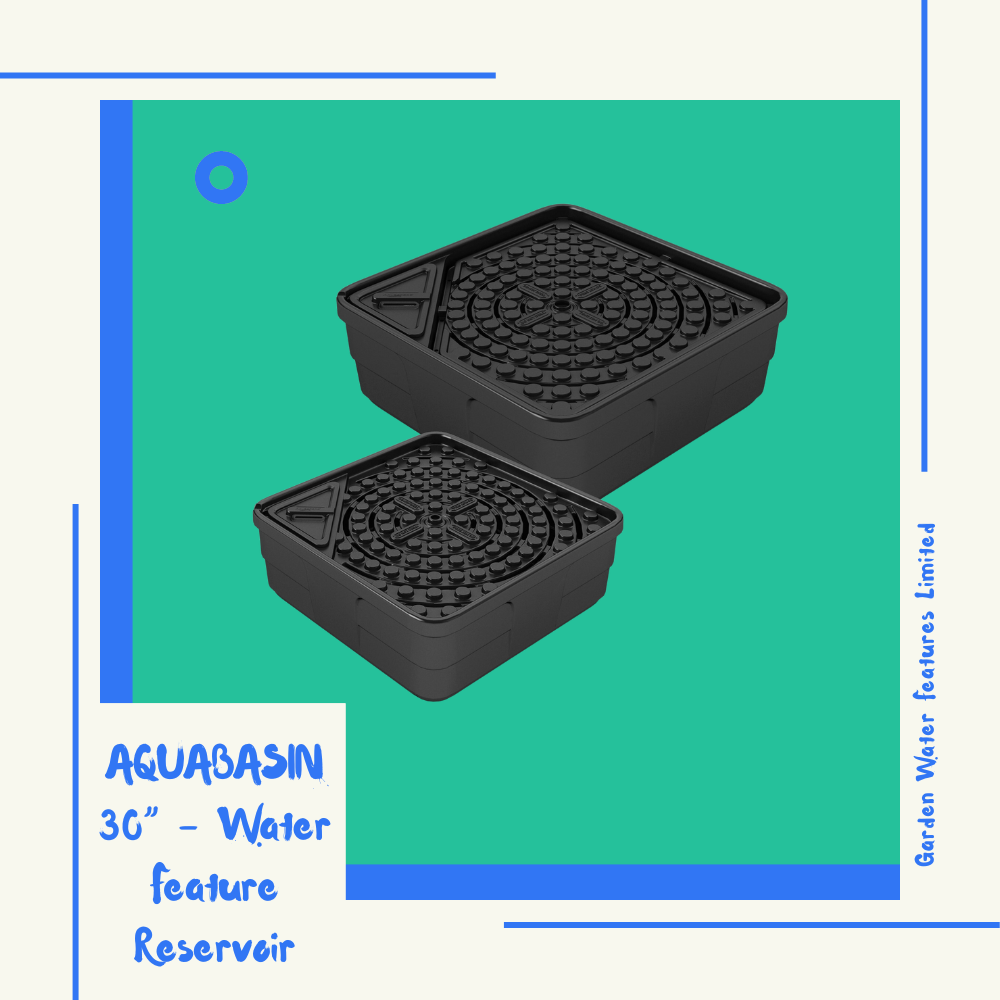 AQUABASIN 30” - Water Feature Reservoir - WaterFeature.Shop