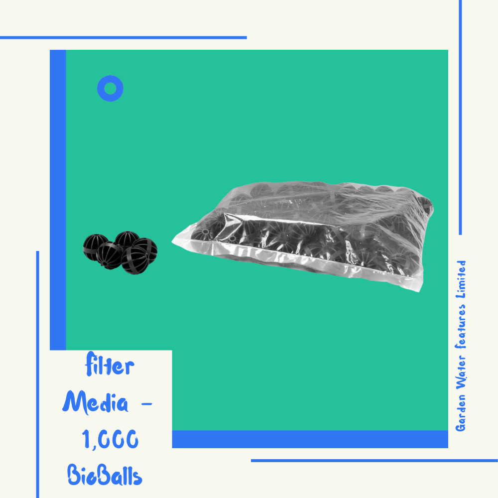 Filter Media - 1,000 BioBalls - WaterFeature.Shop