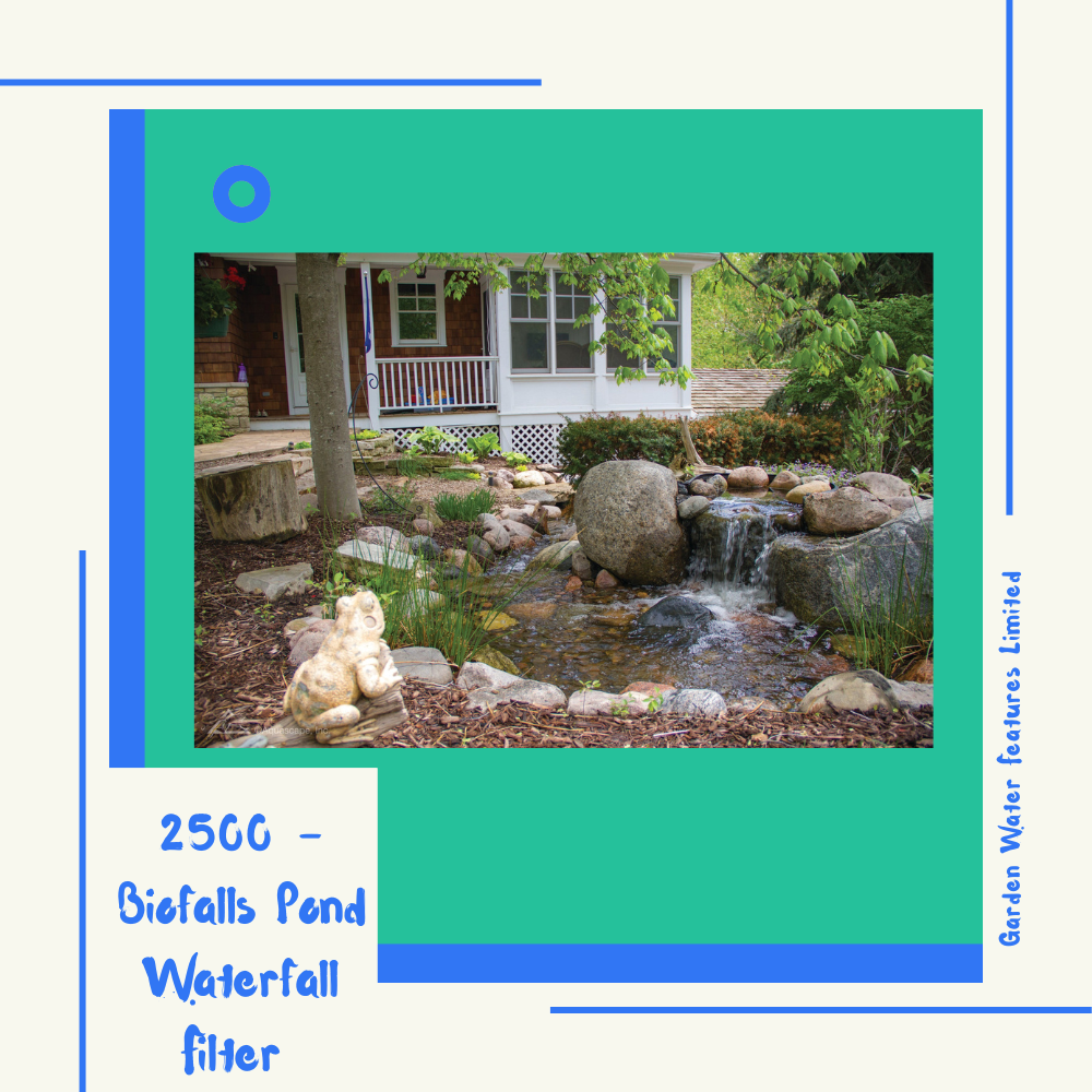2500 - Biofalls Pond Waterfall Filter - WaterFeature.Shop