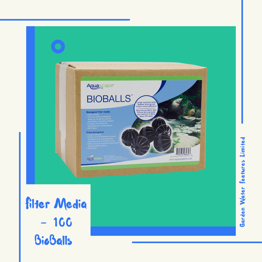 Filter Media - 100 BioBalls - WaterFeature.Shop