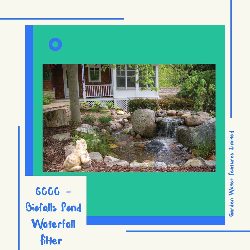 6000 - Biofalls Pond Waterfall Filter - WaterFeature.Shop