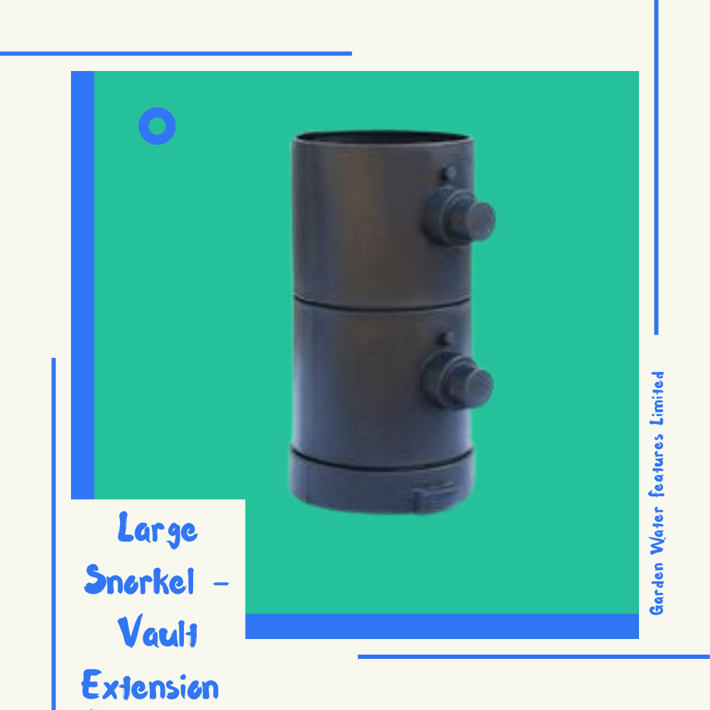 Large Snorkel - Vault Extension - WaterFeature.Shop