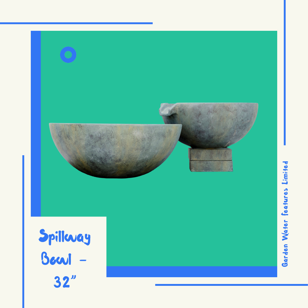 Spillway Bowl - 32” - WaterFeature.Shop