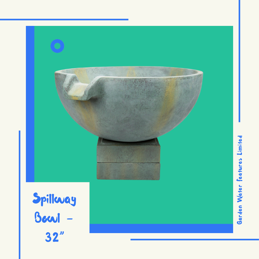 Spillway Bowl - 32” - WaterFeature.Shop