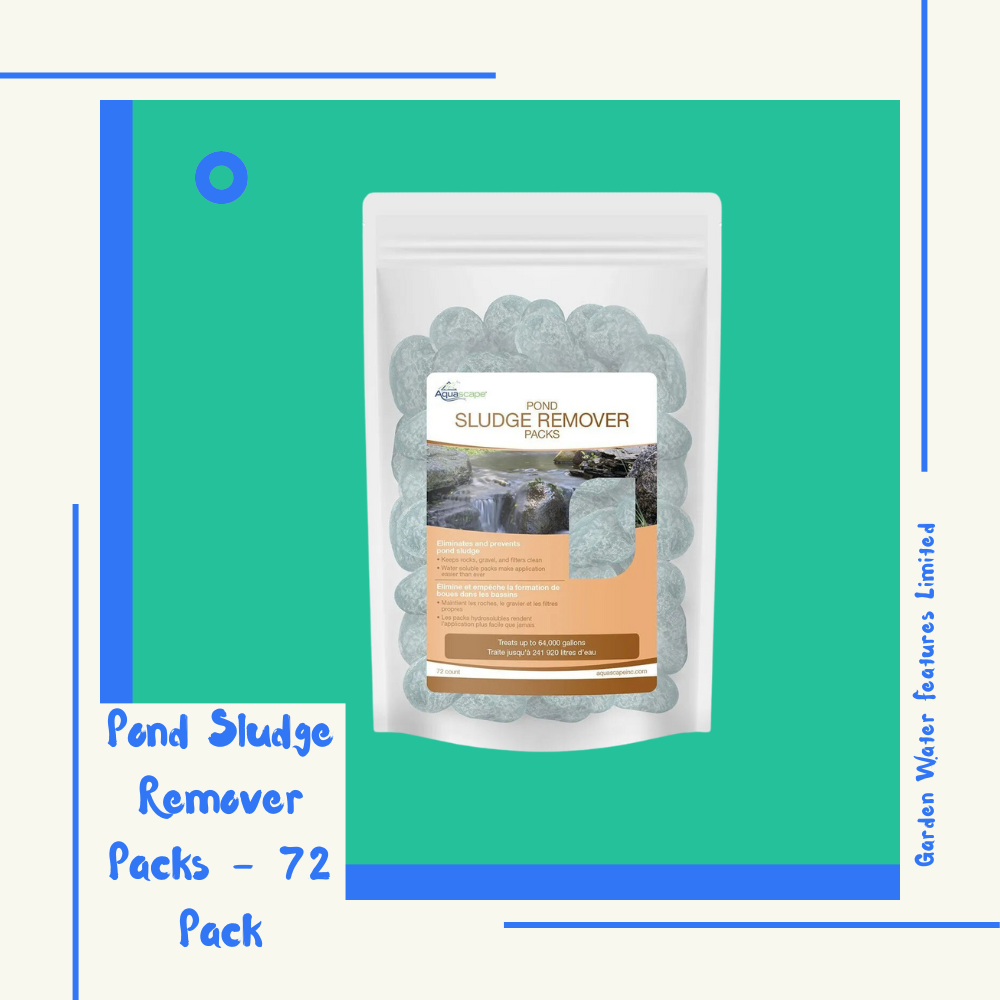 Pond Sludge Remover Packs - 72 Pack kit
