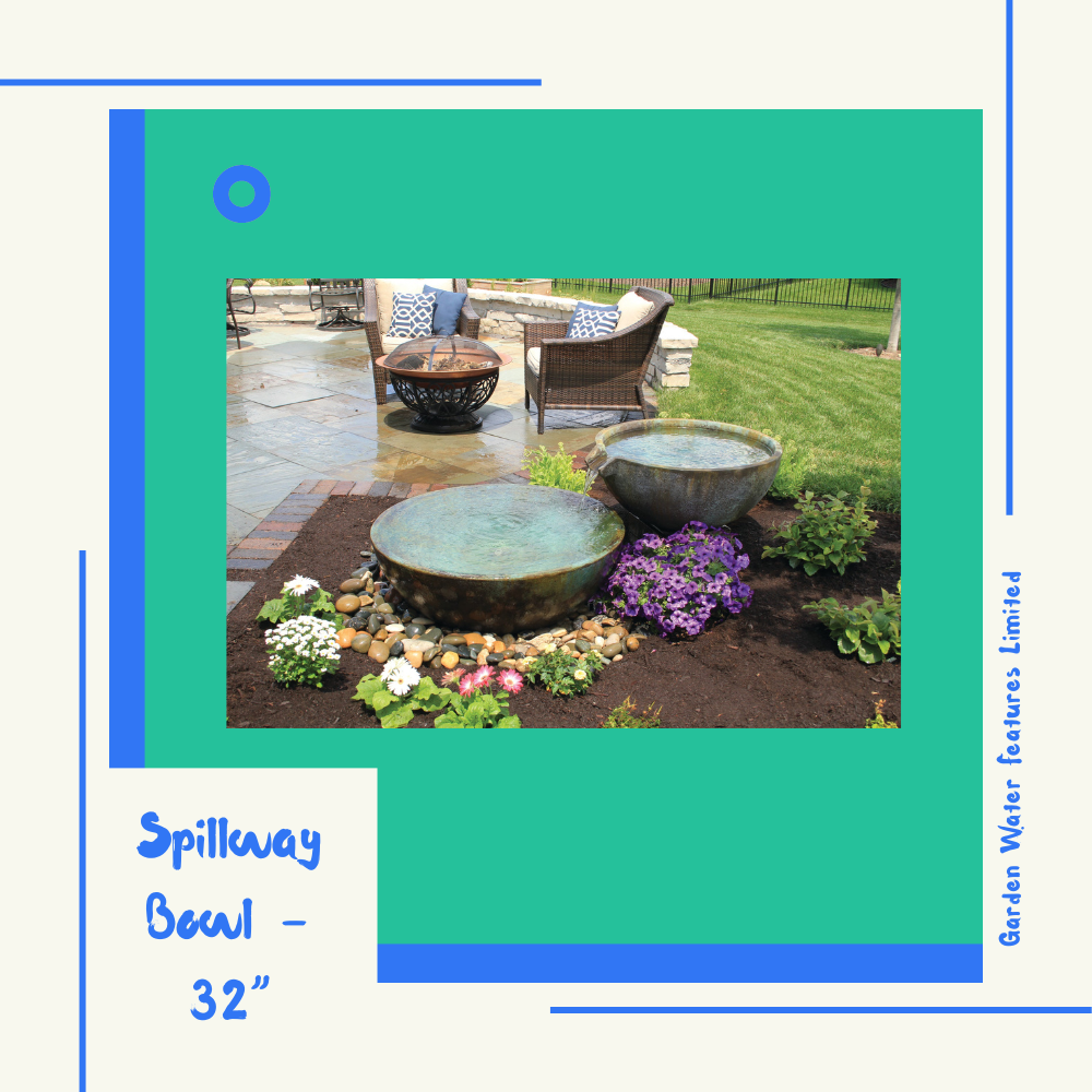 Spillway Bowl - 32” - WaterFeature.Shop