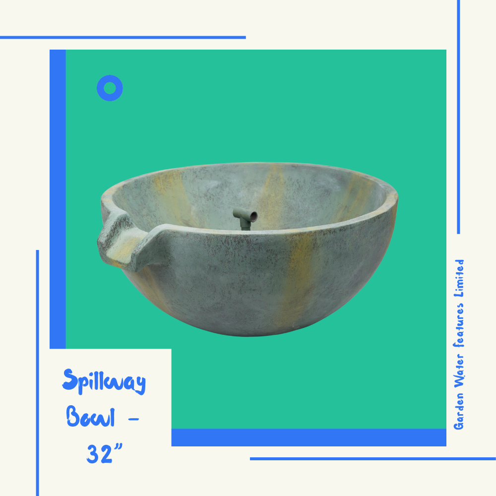 Spillway Bowl - 32” - WaterFeature.Shop