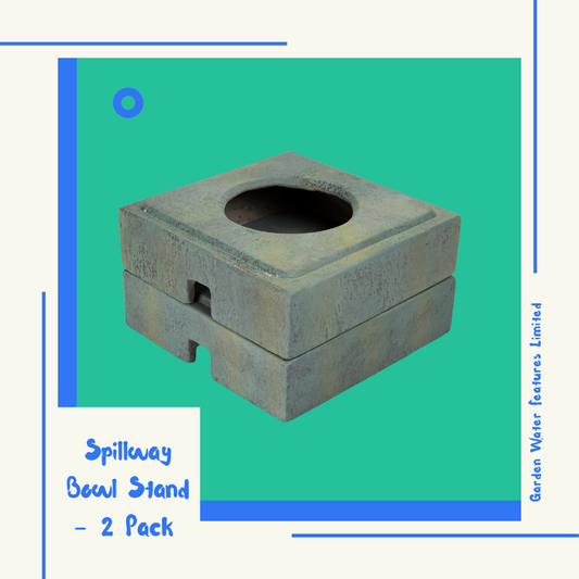 Spillway Bowl Stand - 2 Pack - WaterFeature.Shop