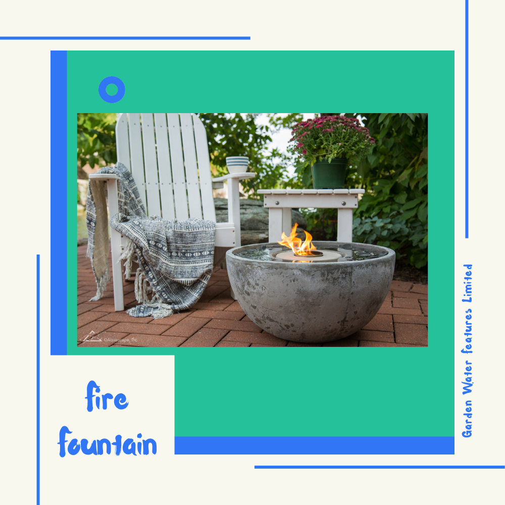Fire Fountain - Water Feature - Aquascape's UK Dealer – Mark Wilson ...