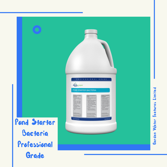 Professional Grade Pond Starter Bacteria for Clear Water 