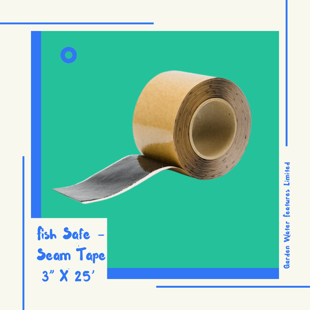 waterproof bonding tape for rubber liner joins- Garden Water Features