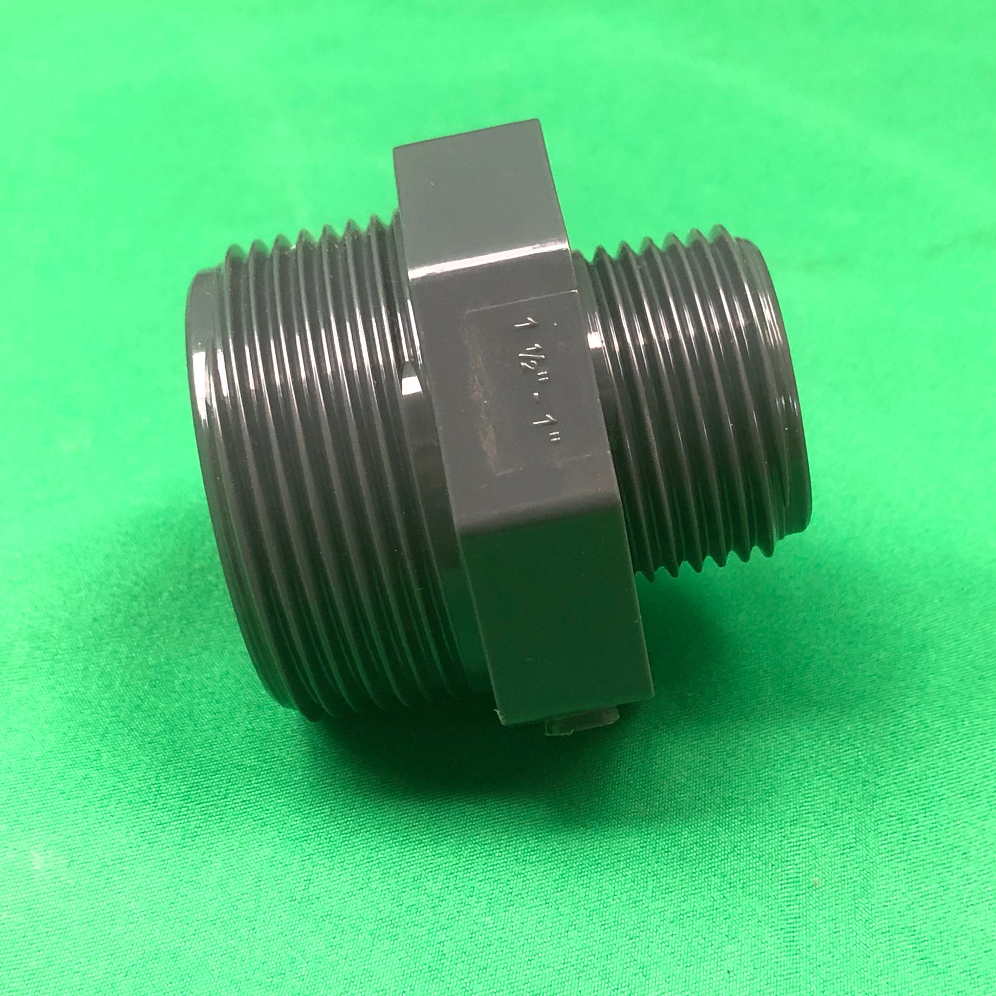 1 1/2 Inch Male to 1" Inch Male - Hexagon Nut - WaterFeature.Shop