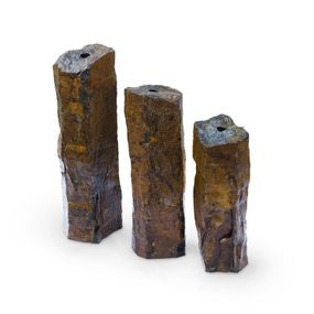 Aquascape UK Natural Mongolian Basalt Columns Set of 3 - WaterFeature.Shop