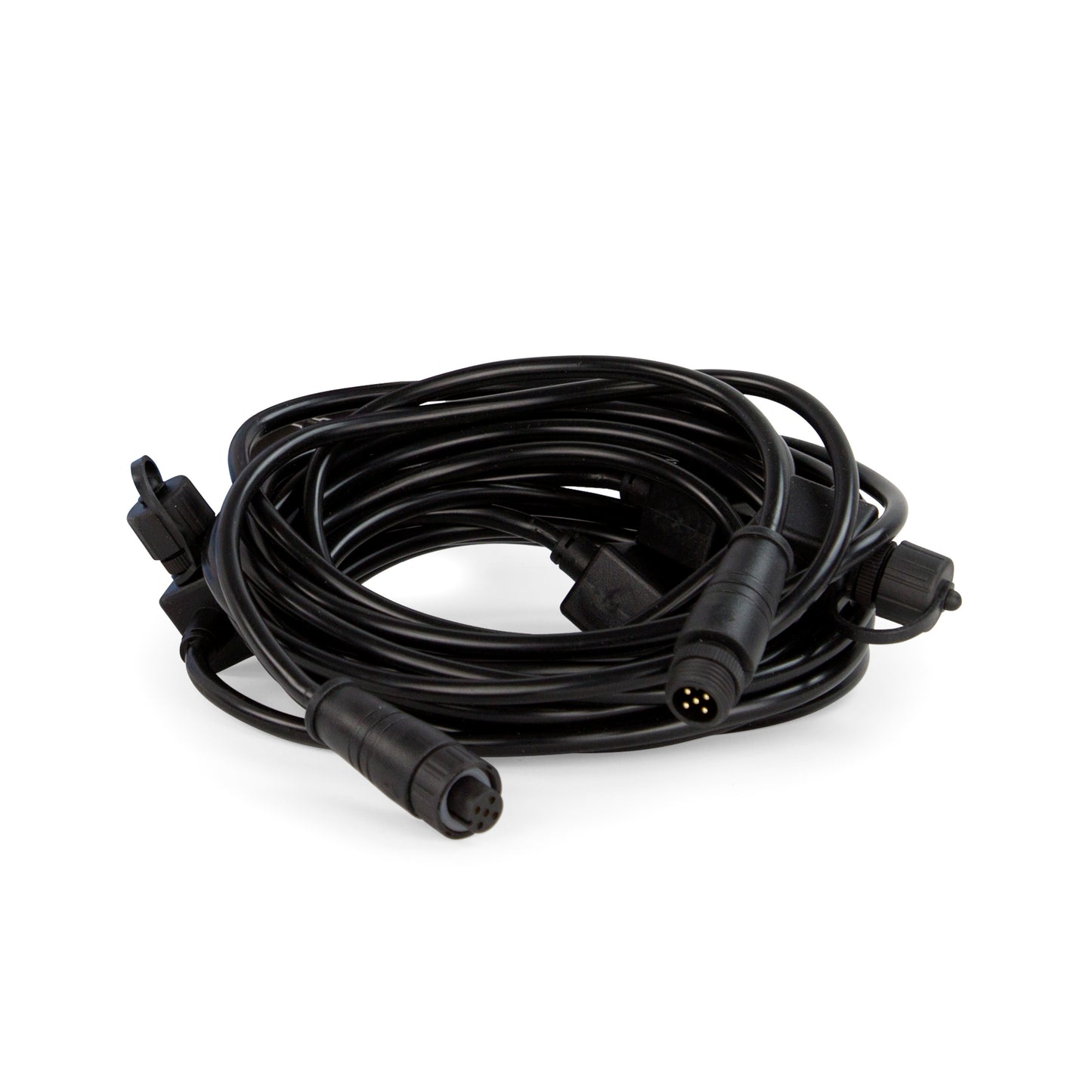 LED EXTENSION CABLE - 7.5m 5-OUTLET - COLOUR-CHANGING LIGHTING - UK - WaterFeature.Shop