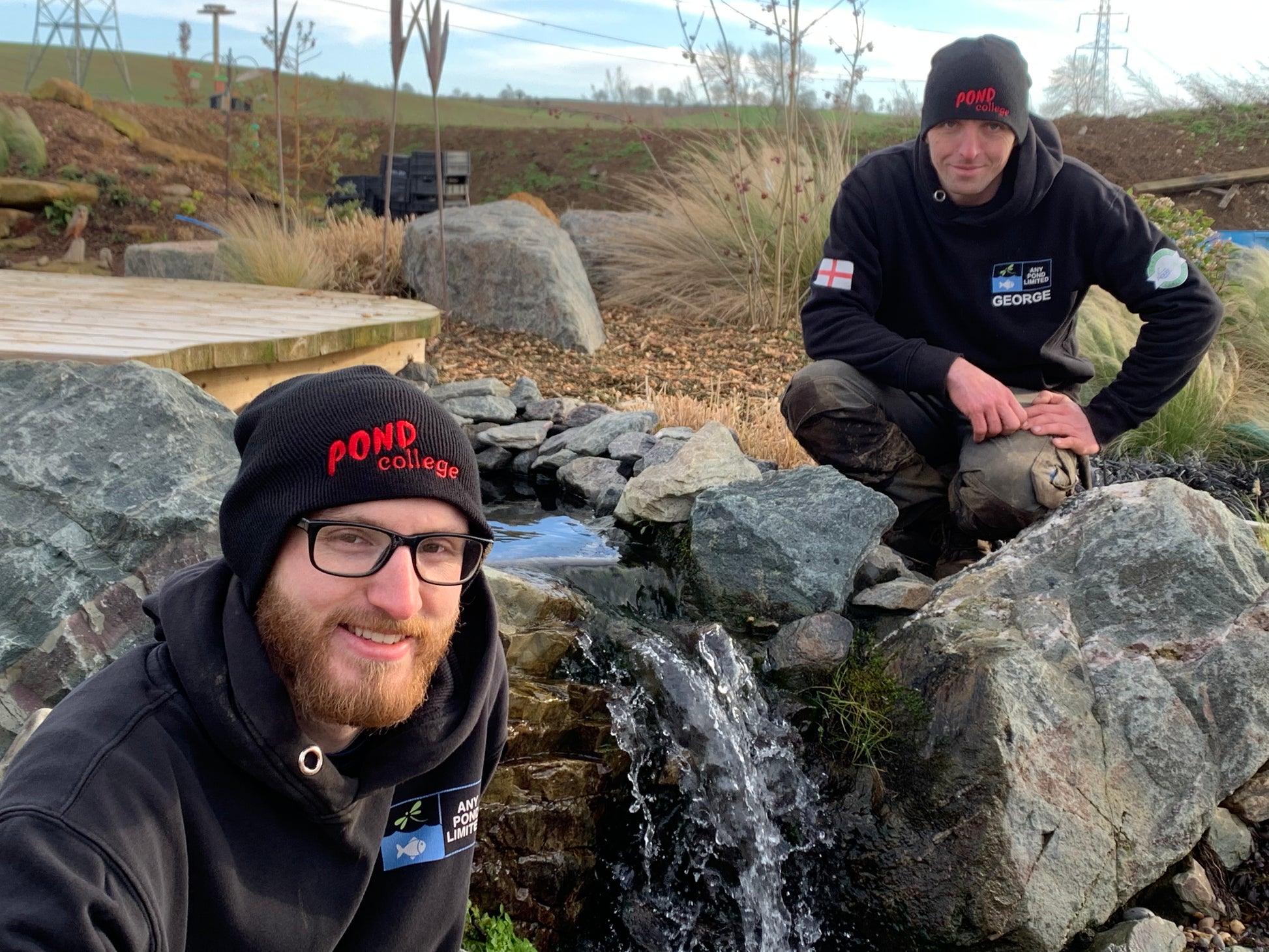 POND.college Beanies - WaterFeature.Shop