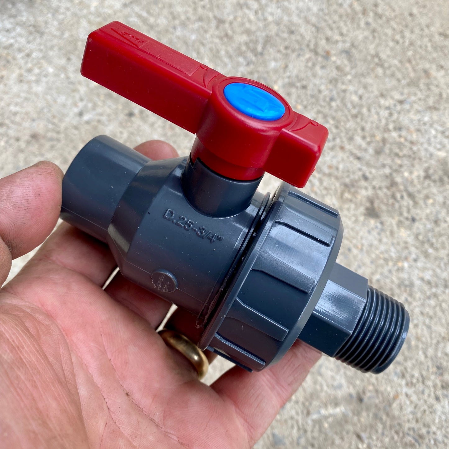 25mm Solvent Socket - Ball Valve - WaterFeature.Shop