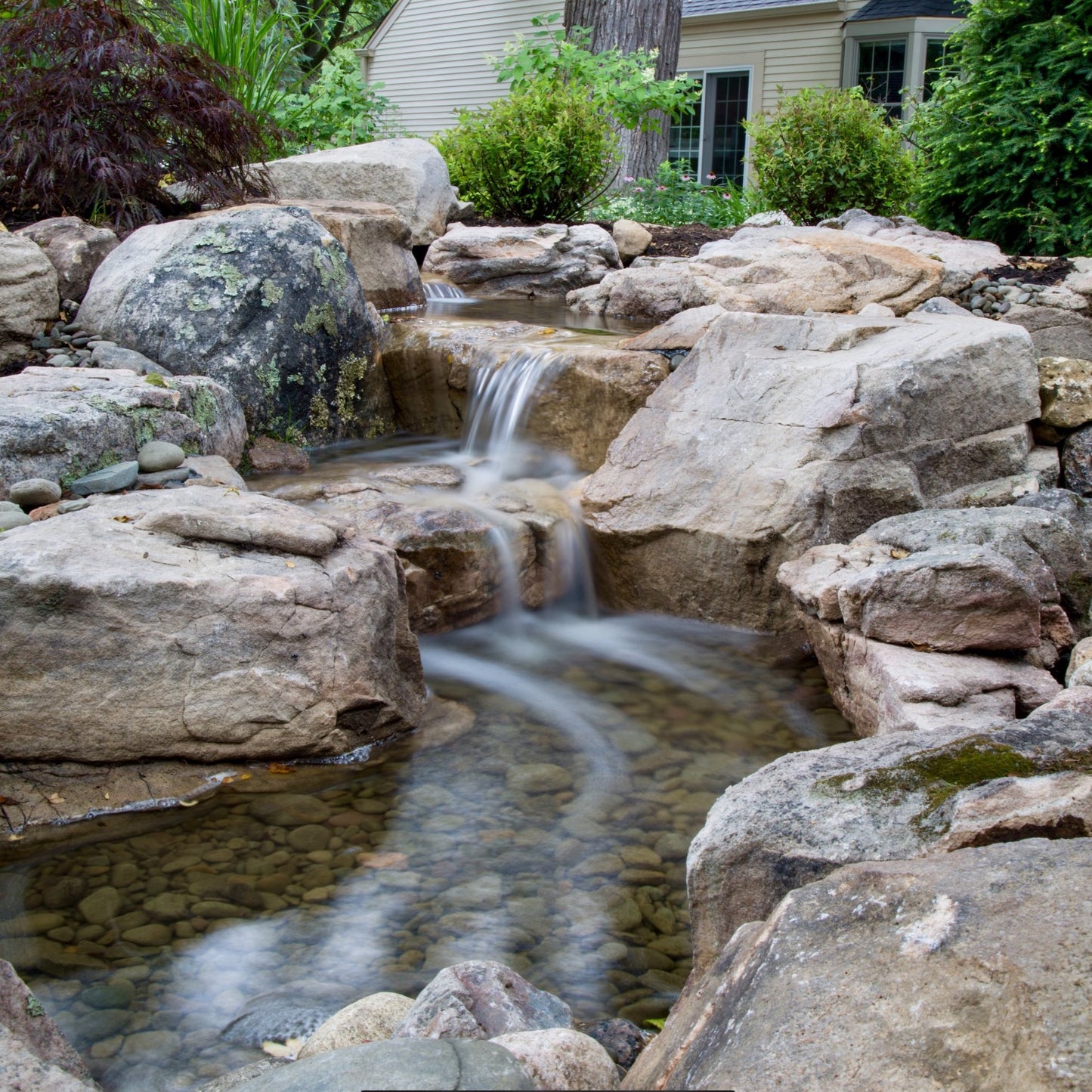 Medium Garden Waterfall - WaterFeature.Shop