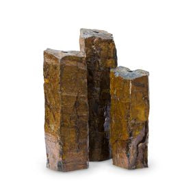 Aquascape UK Natural Mongolian Basalt Columns Set of 3 - WaterFeature.Shop